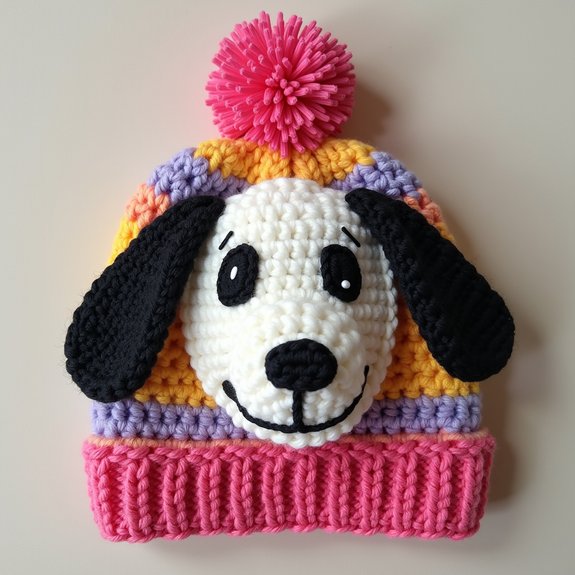 snoopy themed winter accessory
