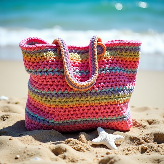 spacious seaside carrying bag