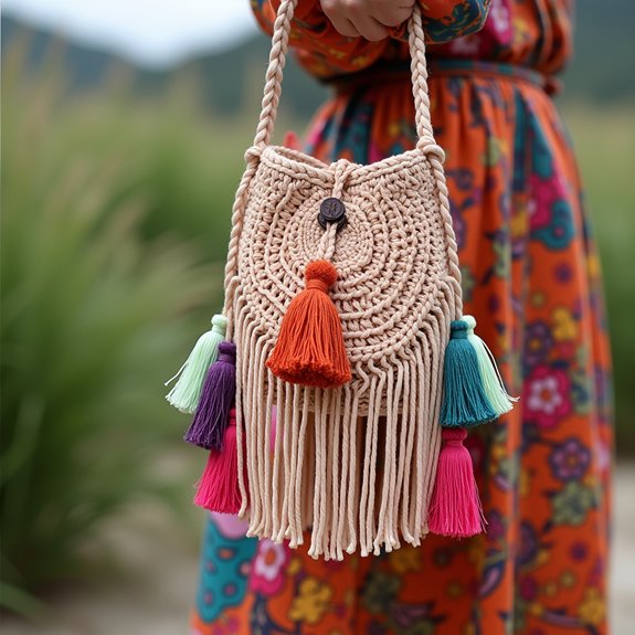 stylish bohemian fringe accessory