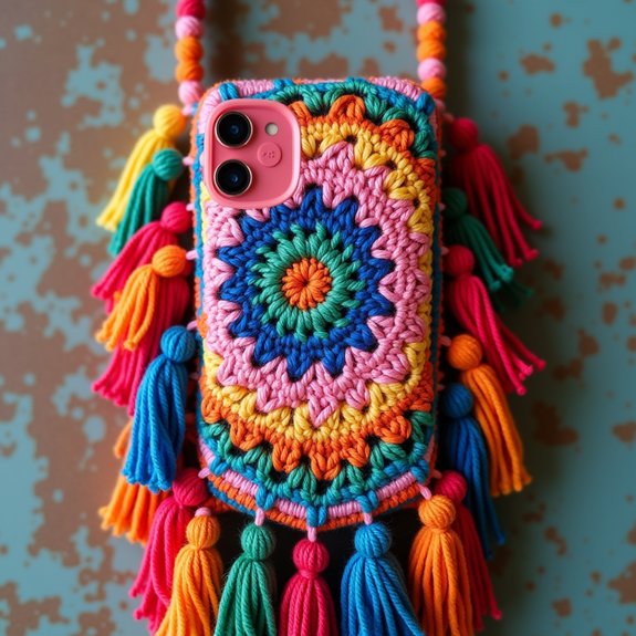 stylish bohemian phone accessory