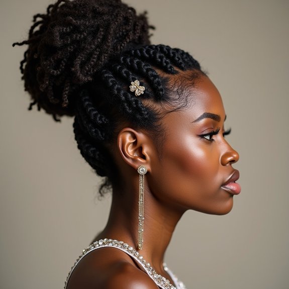 stylish crochet locs hairstyle
