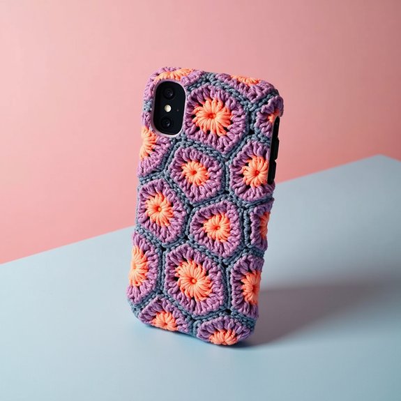 stylish hexagon phone case