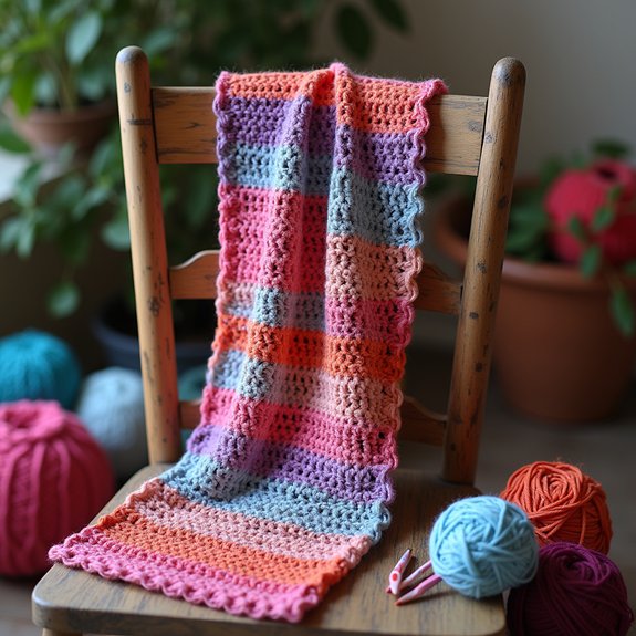 stylish rectangular wrap scarf