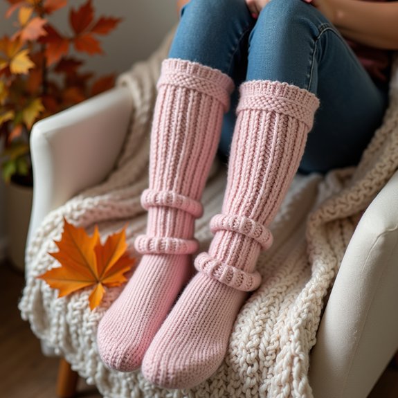 stylish warm leg accessories