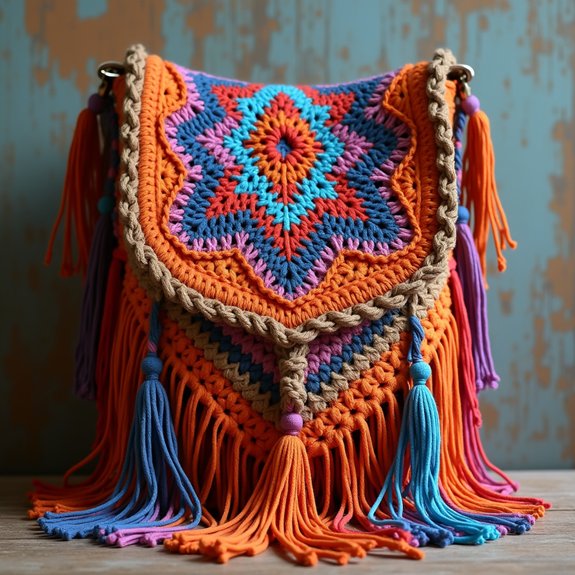 stylish woven bohemian accessory