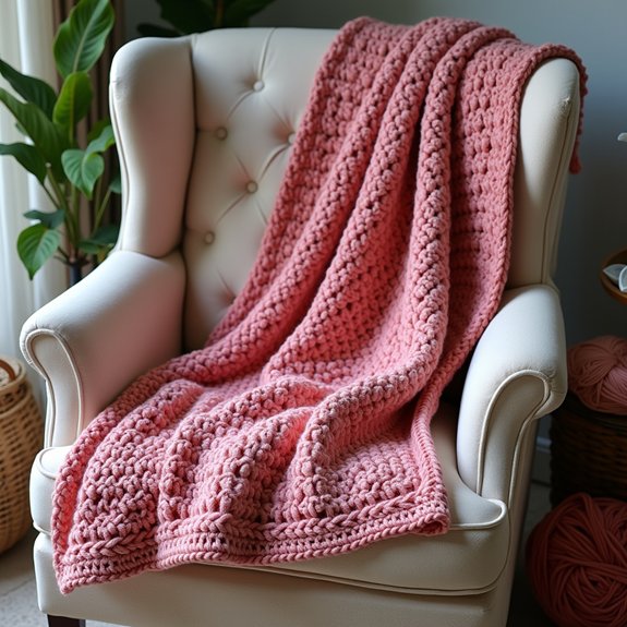 textured crochet scarf pattern