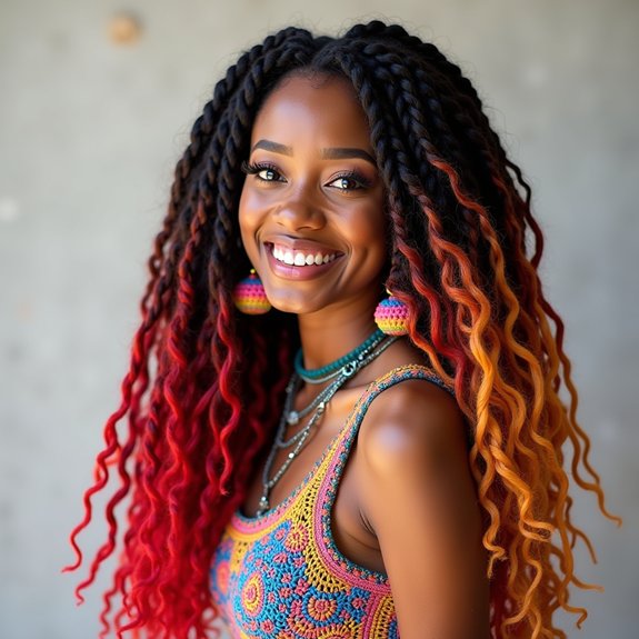 thick stylish crochet hair