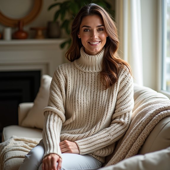 warm and stylish wrap