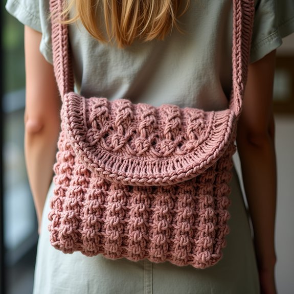 warm textured handmade accessory